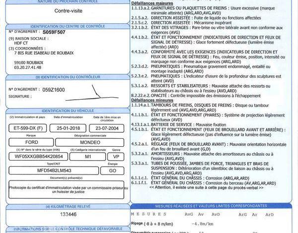 FORD MONDEO 2,0 TDCI 115CH GHIA GRIS ET-599-DX