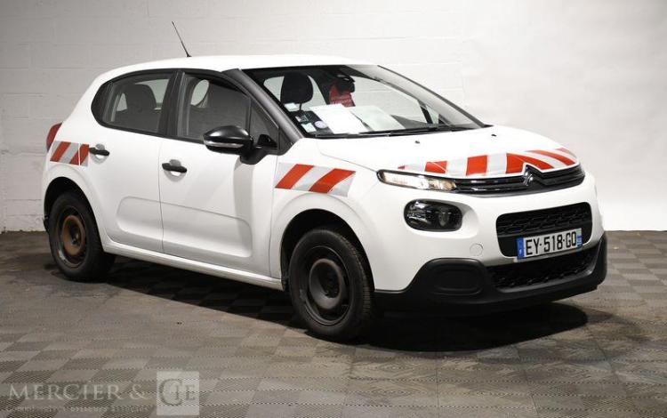 CITROEN C3 1.2 PURETECH 80 LIVE BLANC EY-518-GQ