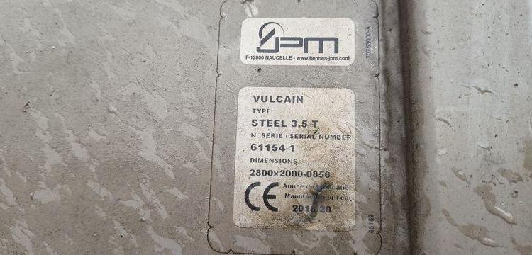 IVECO 35C12 BENNE SIMPLE CABINE COFFRE  EY-550-GC
