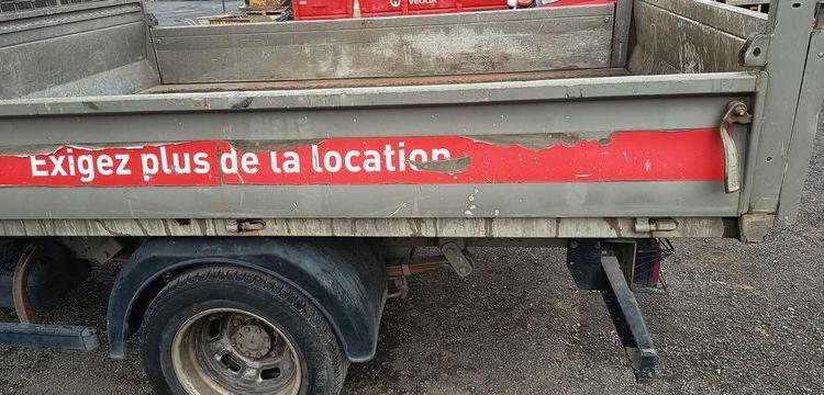 IVECO 35C12 BENNE SIMPLE CABINE COFFRE  EY-550-GC