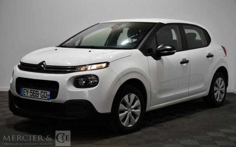 CITROEN C3 BLANC EY-569-GQ