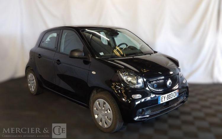 SMART EQ FORFOUR ELECTRIC 80 56PPM 1,6KWH PURE BVA NOIR EY-883-CX
