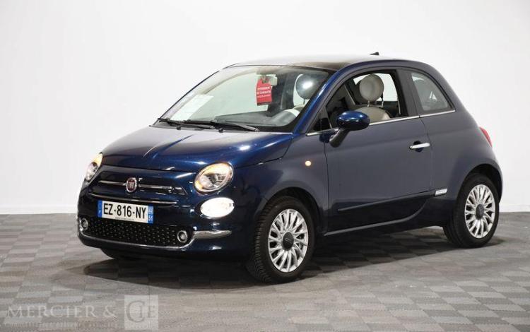 FIAT 500 1,2 LOUNGE BLEU EZ-816-NY