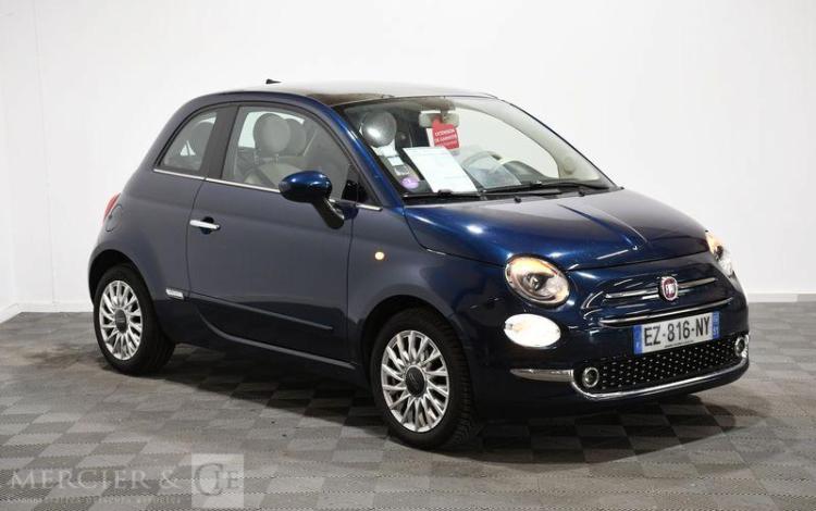 FIAT 500 1,2 LOUNGE BLEU EZ-816-NY