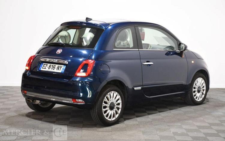 FIAT 500 1,2 LOUNGE BLEU EZ-816-NY