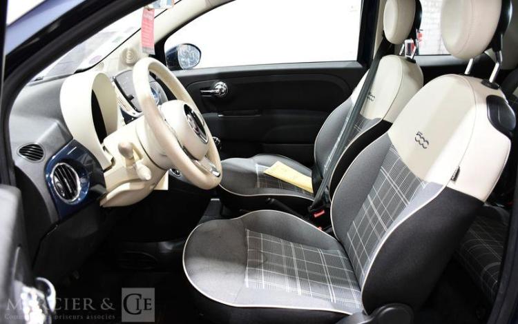 FIAT 500 1,2 LOUNGE BLEU EZ-816-NY