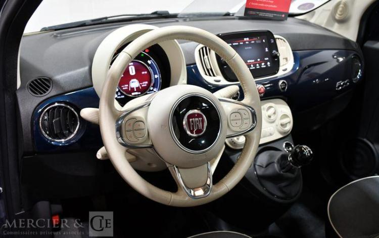 FIAT 500 1,2 LOUNGE BLEU EZ-816-NY