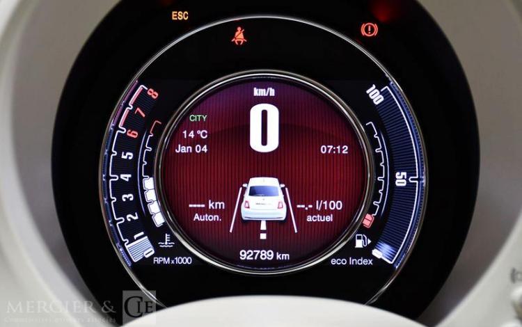FIAT 500 1,2 LOUNGE BLEU EZ-816-NY