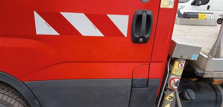IVECO 35S12 AVEC NACELLE GSR E169TR 16M DIESEL – 2670 HEURES – 28307 KMS – ANNEE 2019 ROUGE FC-026-YL