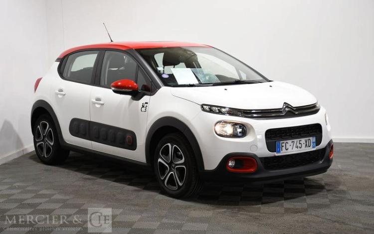 CITROEN C3 1.2 PURETECH 80 FEEL BUSINESS BLANC FC-745-XD