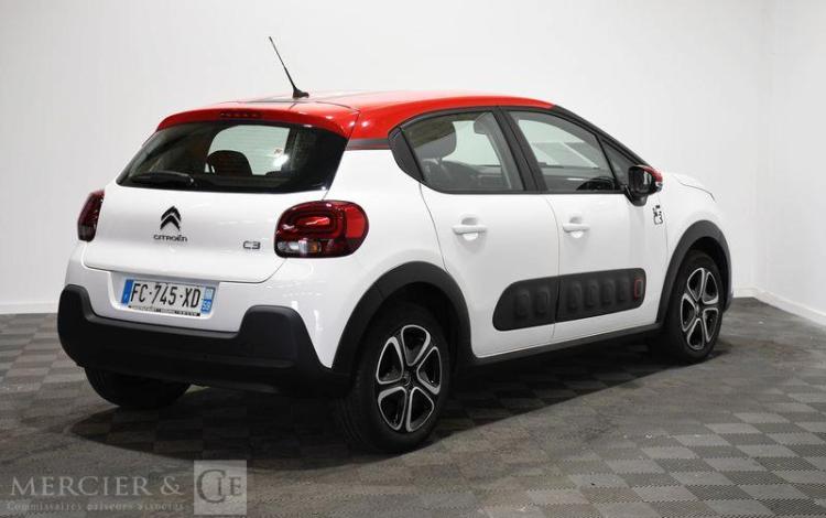 CITROEN C3 1.2 PURETECH 80 FEEL BUSINESS BLANC FC-745-XD