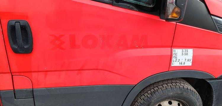 MULTITEL DAILY AVEC NACELLE MULTITEL MT222 22M –  2477 HEURES – 51333 KMS – ANNEE 2019 ROUGE FD-263-KY