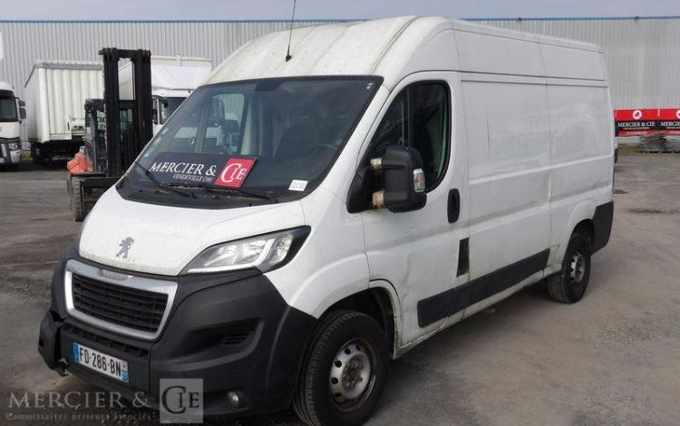 PEUGEOT BOXER 3 PHASE 3 FOURGON 335 L2H2 2,0BLUE HDI 16V 130 CV – DIESEL – 244772 KMS BLANC FD-286-BN