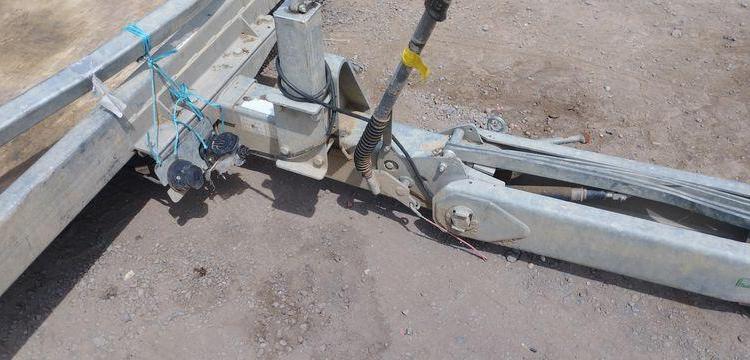 HUBIERE REMORQUE PORTE ENGIN 2 ESSIEUS PTAC : 3,5 TONNES – ANNEE 2019  FE-394-EM