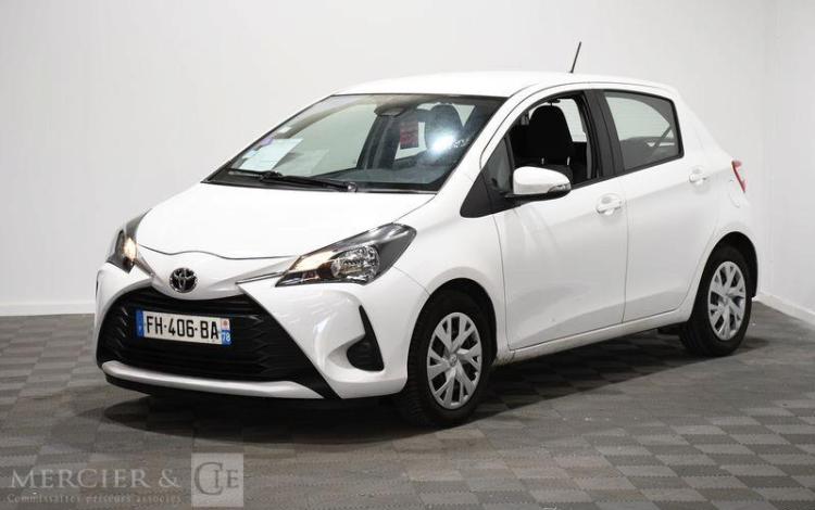 TOYOTA YARIS 1,0 VVTI FRANCE BLANC FH-406-BA