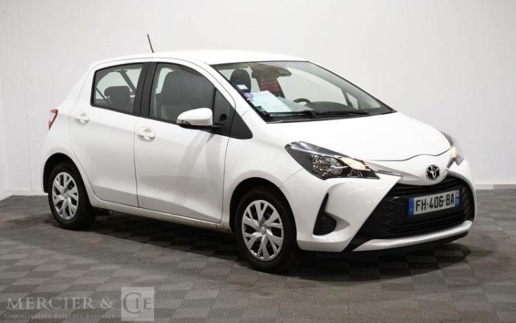 TOYOTA YARIS 1,0 VVTI FRANCE BLANC FH-406-BA