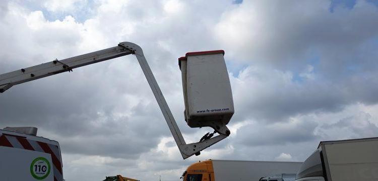 RENAULT MASTER NACELLE FRANCE ELEVATEUR 12 M 1147 HEURES  DIESEL – 151102 KMS – AN 2019 BLANC FK-669-GF