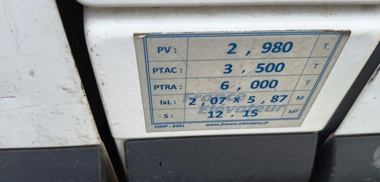 RENAULT MASTER NACELLE FRANCE ELEVATEUR 12 M 1147 HEURES  DIESEL – 151102 KMS – AN 2019 BLANC FK-669-GF