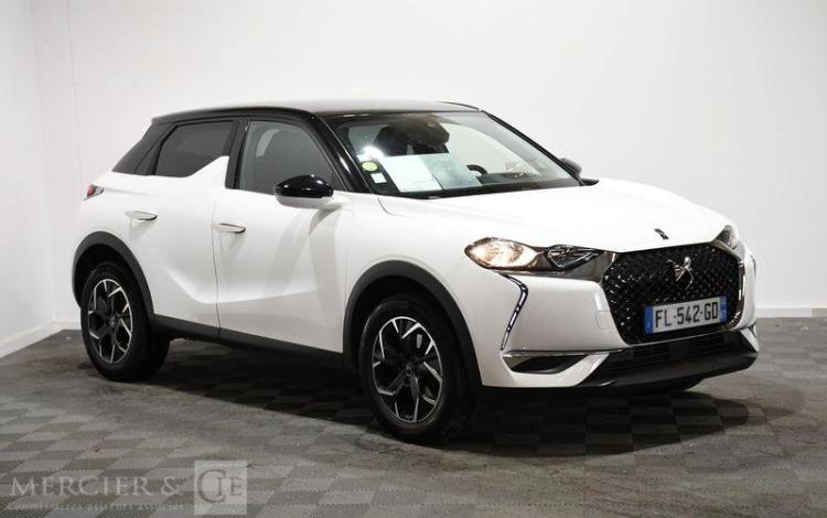 DS DS3 CROSSBACK 1.5 BLUEHDI 130 SOCHIC BVA BLANC FL-542-GD