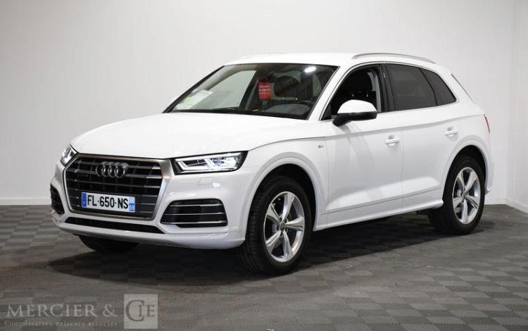 AUDI Q5 2,0 TDI 190CH QUATTRO DESIGN PACK S-LINE BLANC FL-650-NS