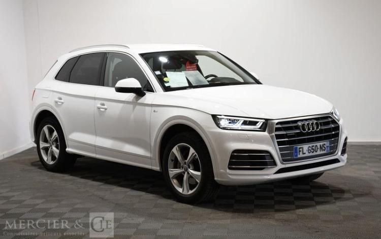 AUDI Q5 2,0 TDI 190CH QUATTRO DESIGN PACK S-LINE BLANC FL-650-NS