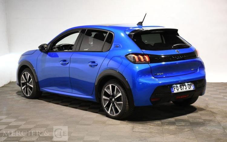PEUGEOT e-208 135 50KWH GT LINE BLEU FQ-673-DP