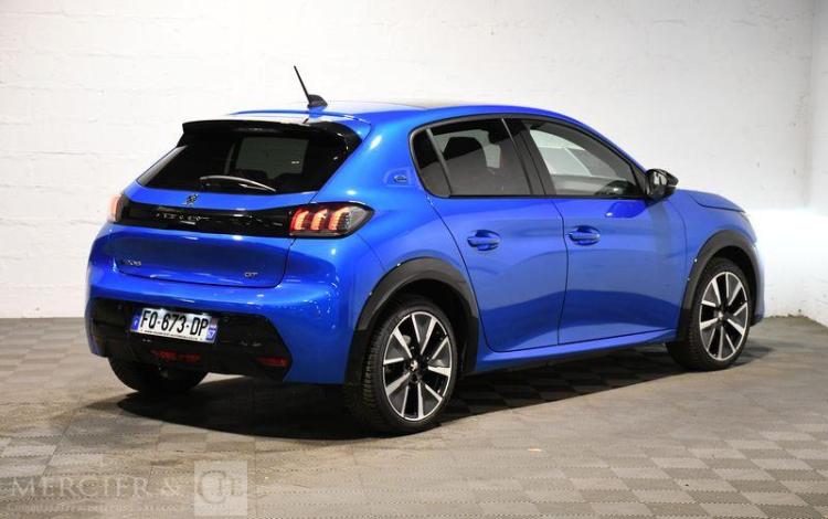 PEUGEOT e-208 135 50KWH GT LINE BLEU FQ-673-DP