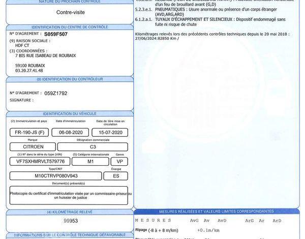 CITROEN C3 1.2 PURETECH 83CH SHINE BLANC FR-190-JS