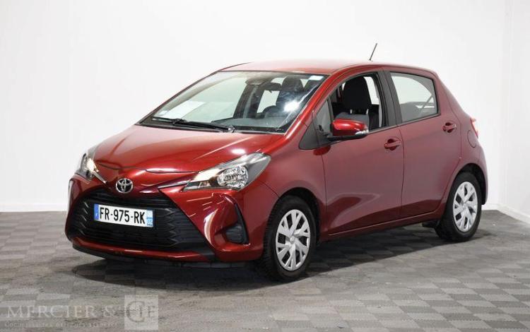 TOYOTA YARIS VVT-i 70CH FRANCE CONNECT 5P ROUGE FR-975-RK