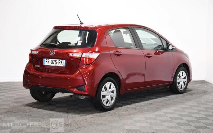 TOYOTA YARIS VVT-i 70CH FRANCE CONNECT 5P ROUGE FR-975-RK