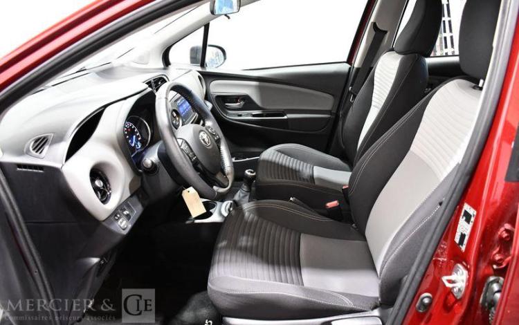 TOYOTA YARIS VVT-i 70CH FRANCE CONNECT 5P ROUGE FR-975-RK