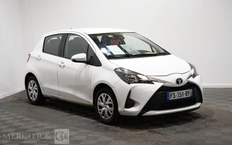 TOYOTA YARIS 1.0 VVTI 70 ULTIMATE BLANC FS-751-BY