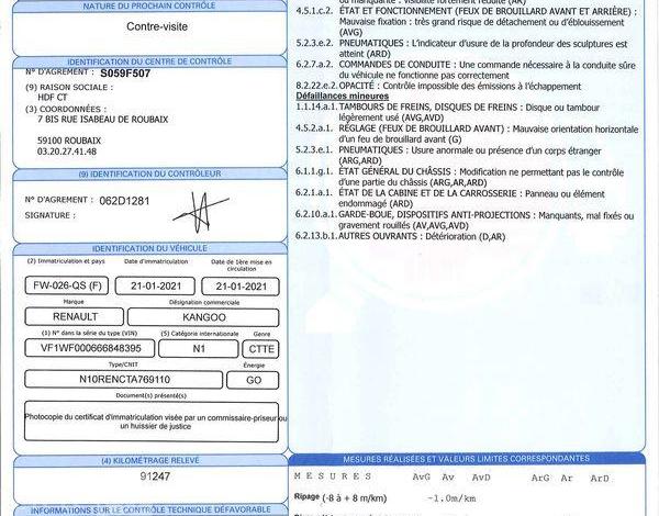 RENAULT KANGOO EXPRESS EXTRA R-LINK BLUEDCI 95 BLANC FW-026-QS