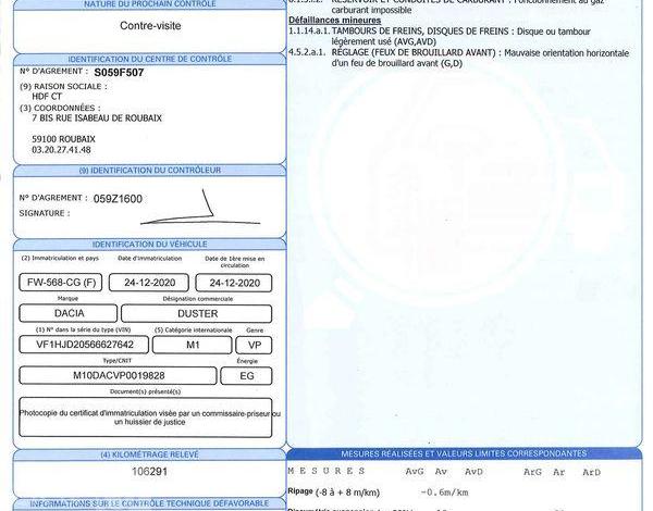 DACIA DUSTER CONFORT ECO-G 100 4X2 BLANC FW-568-CG