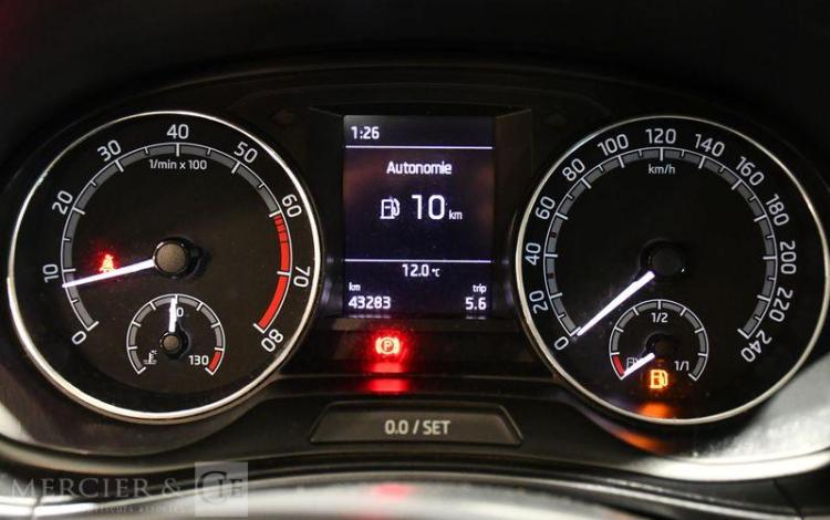 SKODA FABIA 1,0 MPI 60CH CLEVER BVM5 5P BLANC FY-105-FD
