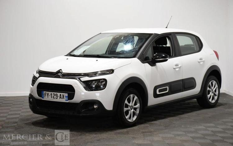 CITROEN C3 STE BLUEHDI 100 BLANC FY-129-AX