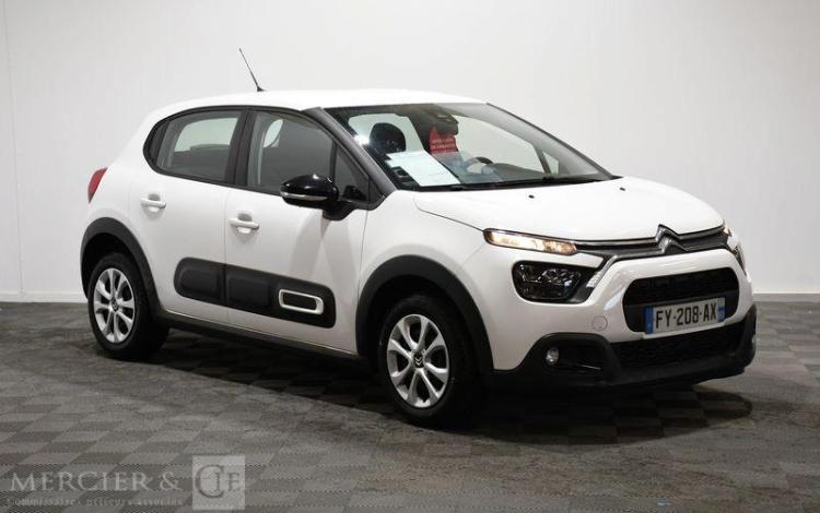 CITROEN C3 STE BLUEHDI 100 BLANC FY-208-AX