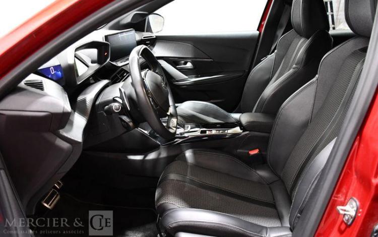 PEUGEOT 208 1,2 PURETECH 130 GT EAT vente pour pieces sans carte grise ROUGE FY-912-MT