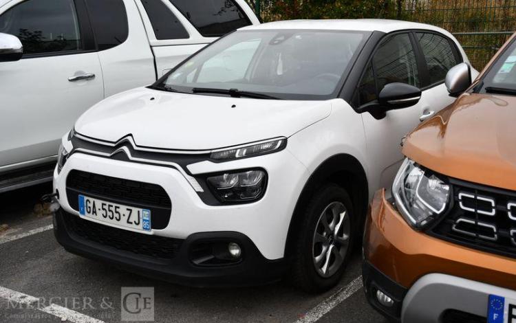CITROEN C3 STE BlueHDI 100CH S&S FEEL BVM6 BLANC GA-555-ZJ
