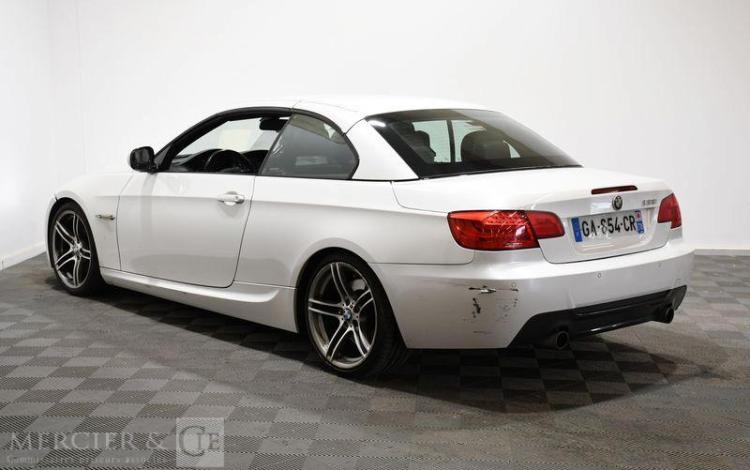 BMW SERIE 3 CABRIOLET 3,0 335 I 305 SPORT DESIGN BVA BLANC GA-854-CR