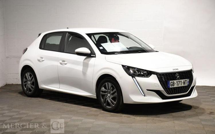 PEUGEOT 208 1,2 PURE TECH 75CH S&S ACTIVE BLANC GB-171-WT