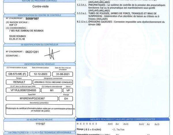 RENAULT ARKANA1.6 E-TECH 145H 95 HYBRID 1.2KWH RS LINE GRIS GB-573-ME