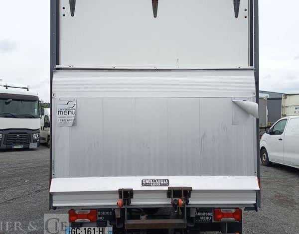 IVECO DAILY 6 CHASSIS CABINE PHASE 3 35C16 3,0D 16V 160CV AVEC CAISSE ET HAYON DIESEL BLANC GC-161-HL