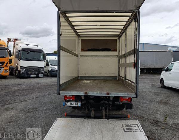 IVECO DAILY 6 CHASSIS CABINE PHASE 3 35C16 3,0D 16V 160CV AVEC CAISSE ET HAYON DIESEL BLANC GC-161-HL