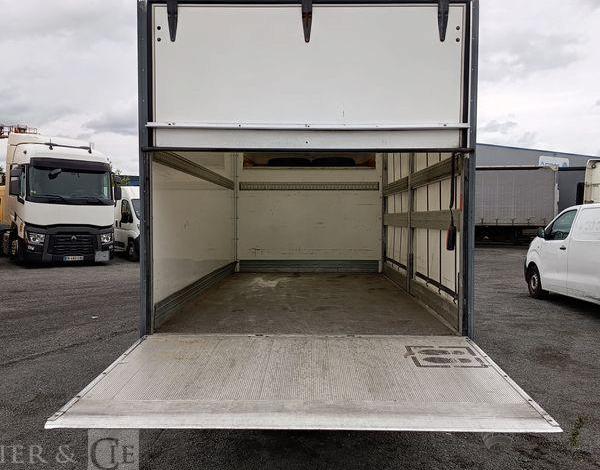 IVECO DAILY 6 CHASSIS CABINE PHASE 3 35C16 3,0D 16V 160CV AVEC CAISSE ET HAYON DIESEL BLANC GC-161-HL