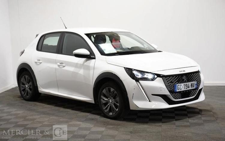 PEUGEOT E-208 STE ACTIVE BUSINESS R 136CH BLANC GC-794-NV