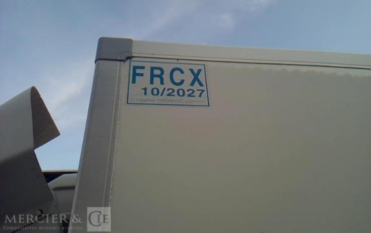 IVECO 35-160 CAISSE HAYON FRIGO BLANC GD-603-MJ