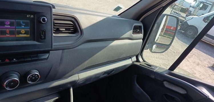 RENAULT MASTER R3500RJ 2,3 DCI 16V 165CV BENNE AVEC COFFRE ACIER DIESEL – 64896 KMS – BLANC GD-865-TA
