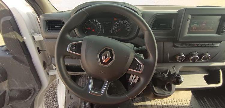 RENAULT MASTER R3500RJ 2,3 DCI 16V 165CV BENNE AVEC COFFRE ACIER DIESEL – 64896 KMS – BLANC GD-865-TA