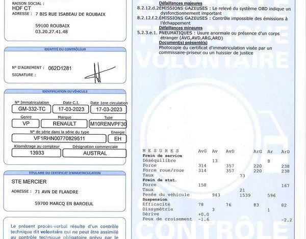 RENAULT AUSTRAL 1.2 E-TECH 200H 130 HYBRID 1.7KWH TECHNO NOIR GM-332-TC